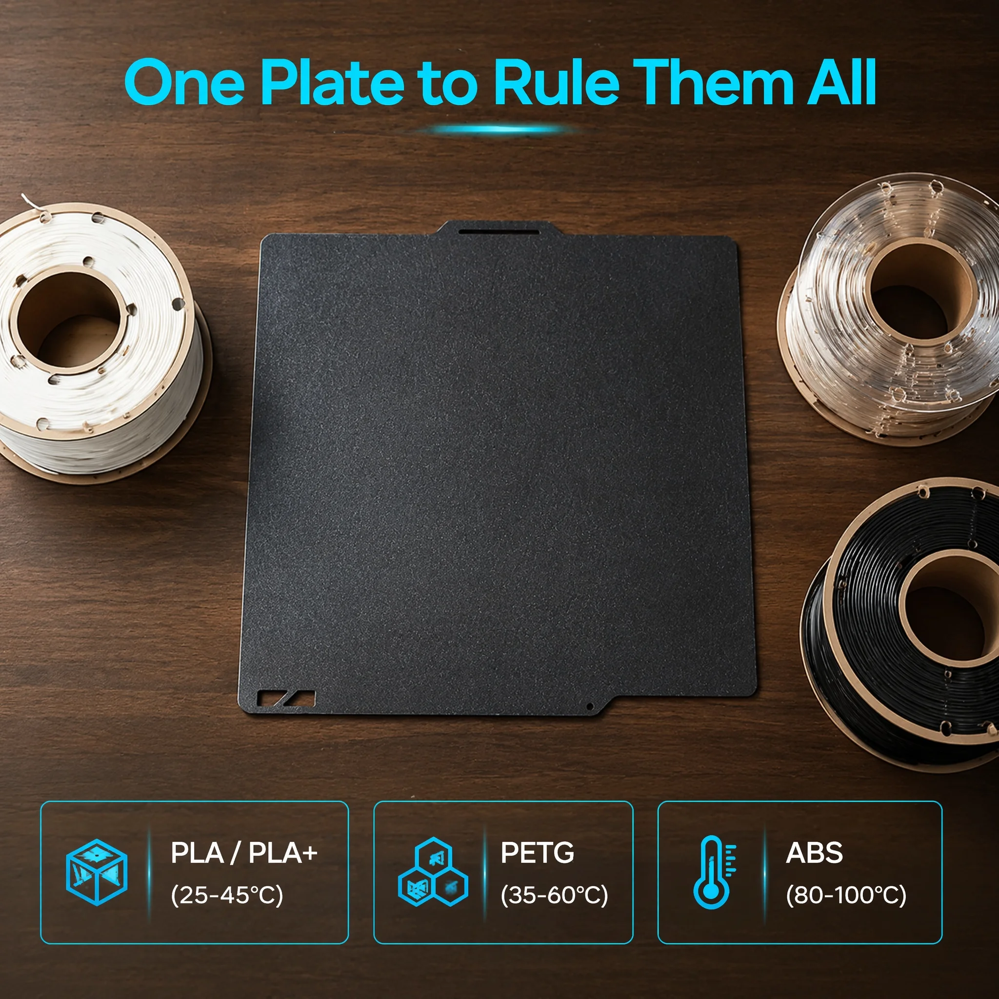 3D Printing Bambu Lab - Super‑AFP Çift Taraflı Yaylı Çelik Baskı