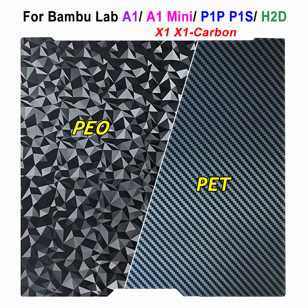 3D Printing Bambu Lab - PET PEO Levha Bambu Lab A1/A1