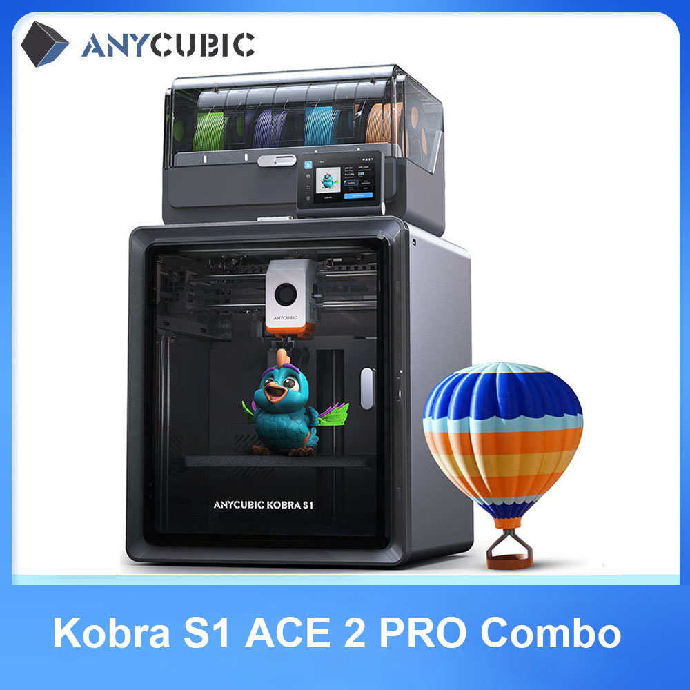 3D Printing Online Service - Anycubic Kobra S1 Combo Çok Renkli