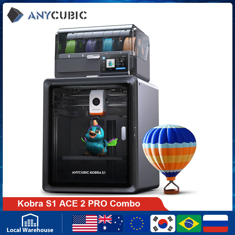 Anycubic Kobra S1 ACE 2 Pro Co - 3D Printing Online Service incelemesi ve fiyatı