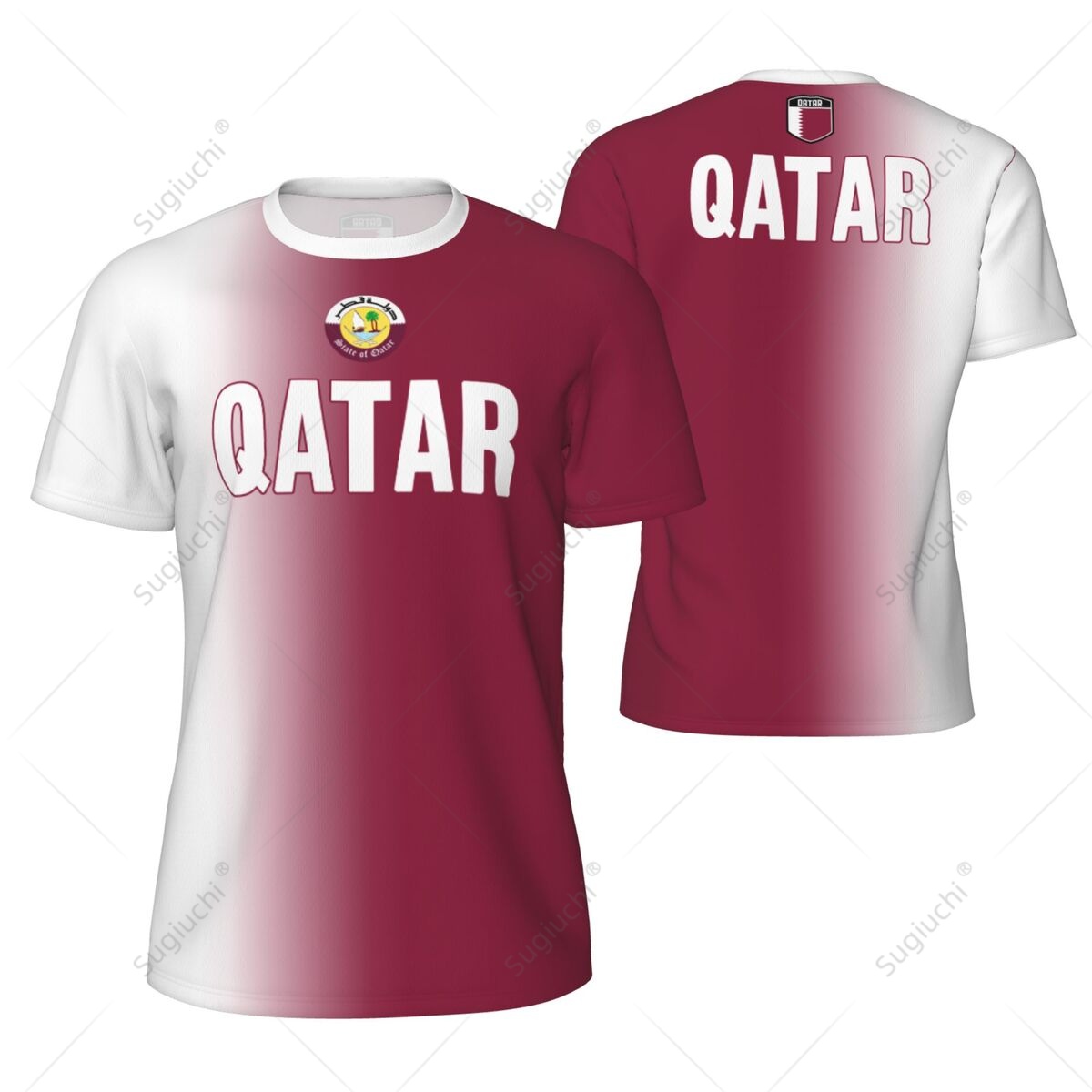 Spor Örgü Tişört Katar Bayrağı - 3D Printing Qatar incelemesi ve fiyatı