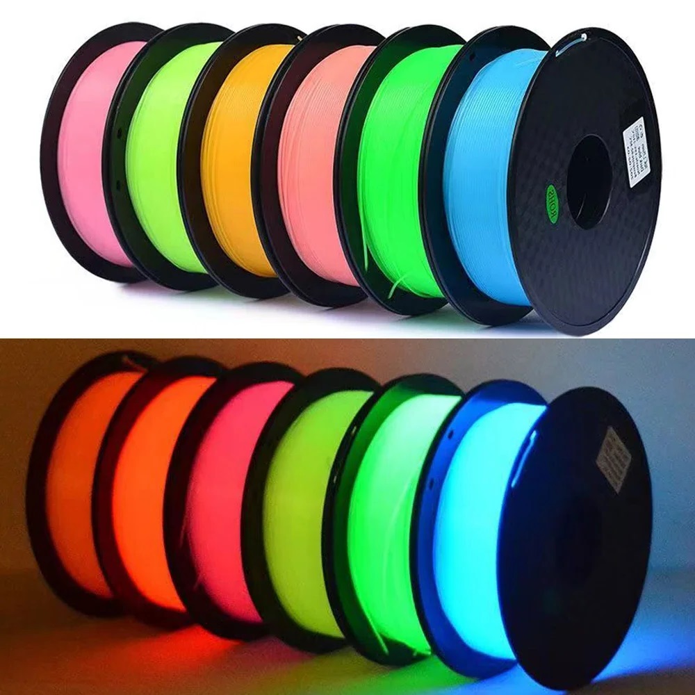 Karanlıkta Glow Filament PLA 1 - 3D Printing Nylon incelemesi ve fiyatı