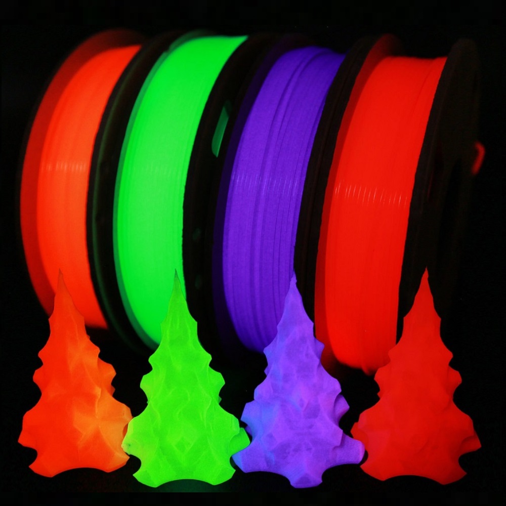 Karanlıkta Glow Filament PLA 1 - 3D Printing Nylon incelemesi ve fiyatı
