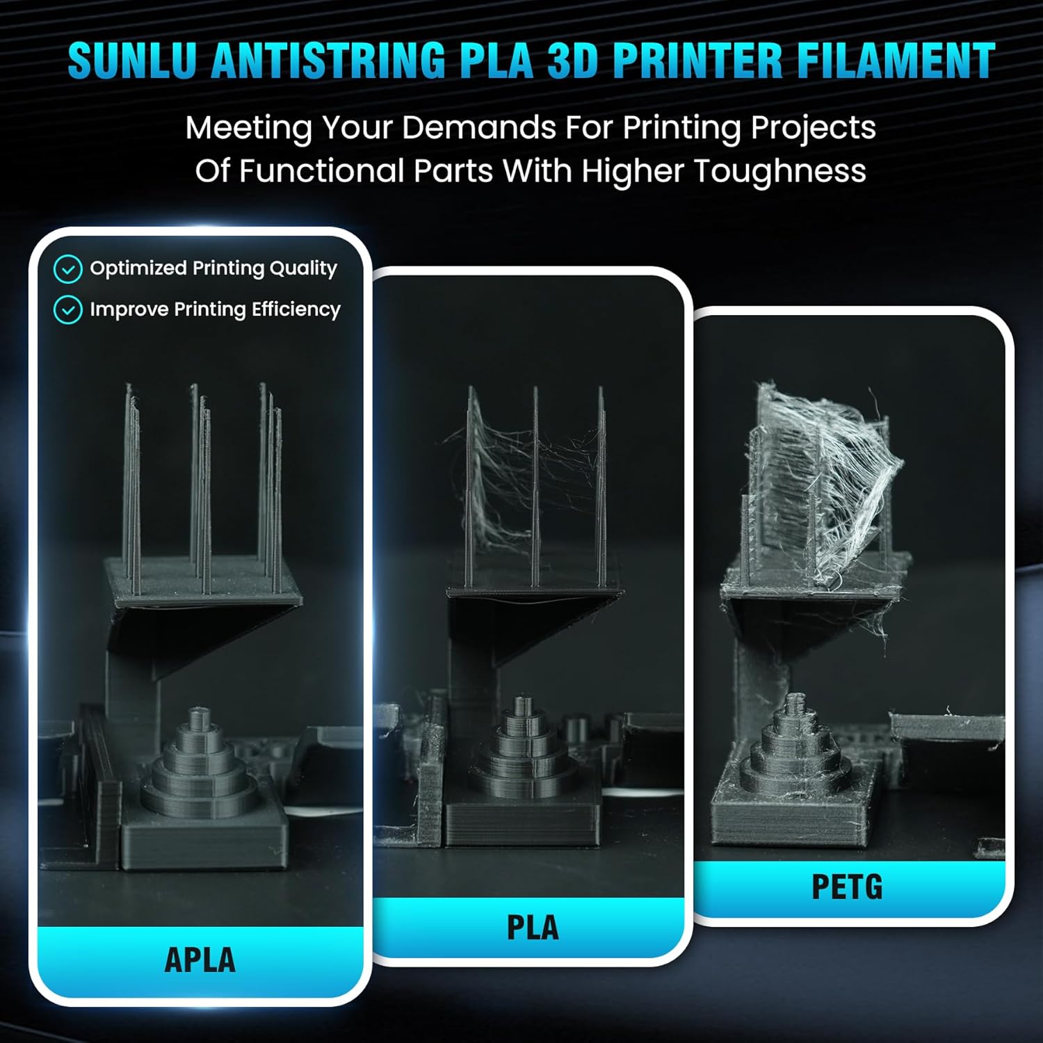 SUNLU 10 KG APLA/PLA Meta/Yüks - 3D Printing Nylon incelemesi ve fiyatı